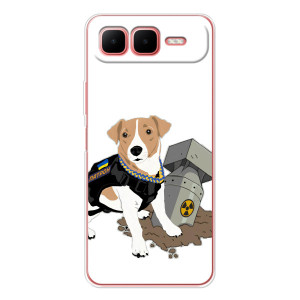 Чохол з принтом Песика Патрон для Infinix Smart 10 Plus (Пес Патрон з ракетою)