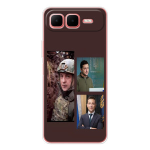 Чохол для Infinix Smart 10 Plus (AlphaPrint - с принтом Зеленського)