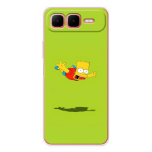 Чехол с Симпсонами для Infinix Smart 10 Plus (VPrint) (Барт Симпсон)