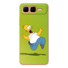 Чехол с Симпсонами для Infinix Smart 10 Plus (VPrint) (Гомер Симпсон)