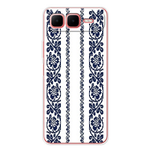 Силіконовый Чохол на Infinix Smart 10 Plus з картинкой Вишиванки – Синя вишиванка