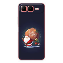Чехол Санта Клаус для Infinix Smart 10 Plus (Подарки от Санты)