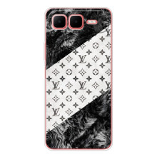 Чохол Стиль Louis Vuitton на Infinix Smart 10 Plus (LV на білому)