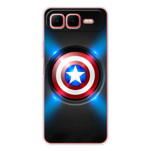 Чохол с Щітом Капітана Америки на Infinix Smart 10 Plus – Яскраий Щит Капітана