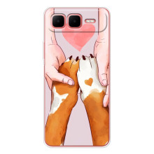 Чохол (ТПУ) Милі песики для Infinix Smart 10 Plus (Любов до собак)