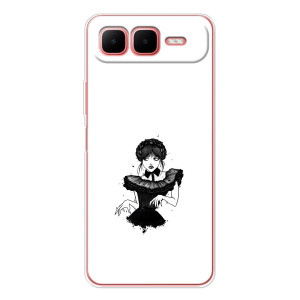 Чохли Венсдей на Infinix Smart 10 Plus Уенсдей (AlphaPrint)
