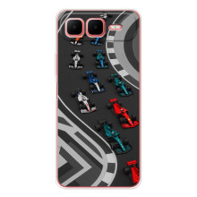 Чехол Формула1 на Infinix Smart 10 Plus – Трасса Ф1