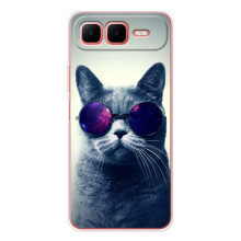 Чехол с милыми котиками на  – Стильный кот