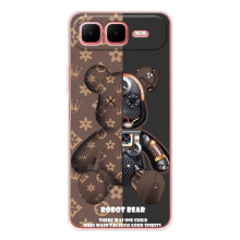 Чехол с брендом Луи Витон на  – Мишка робот