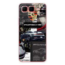 Чехол с авто Порше для Infinix Smart 10 Plus