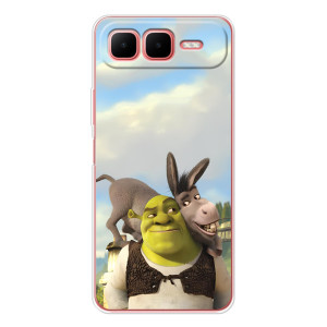 Чехол с мультфильмом Шрек на Infinix Smart 10 Plus