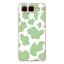 Чохол з принтом корови на Смарт 10 Плюс (Зелений принт)