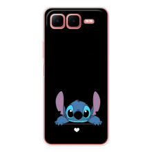 Чохол з принтом Стіч на Infinix Smart 10 Plus (Стіч на чорному)