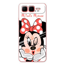 Міккі Маус чохол для Infinix Smart 10 Plus (AlphaPrint - Мультяшні) (Маус Мінні)