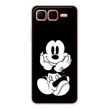 Міккі Маус чохол для Infinix Smart 10 Plus (AlphaPrint - Мультяшні) (Маус на чорному)