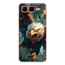 Чехол с картинкой «Хищники» для Infinix Smart 10 Plus (Орёл)
