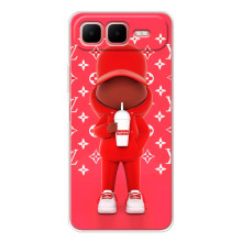 Крутые Чехлы Луи Виттон для Infinix Smart 10 Plus (AlphaPrint) (Модный стиль)