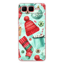 Новорічні Чохли для Смарт 10 Плюс (VPrint) (Одяг НР)