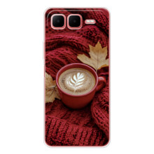 Чохол з унікальним дизайном 'Осінь з кавою' для Infinix Smart 10 Plus – Кава на ковдрі