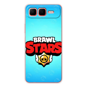 Силіконовый Чохол на Infinix Smart 10 Plus з картинкою Brawl Stars – Бравл Старс