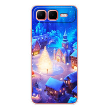 Різдвяні Чохли для Infinix Smart 10 Plus (VPrint) (Різдвяне місто)