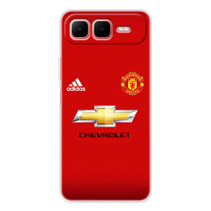 Силиконовые Чехлы принт Футбол на Infinix Smart 10 Plus – Man United