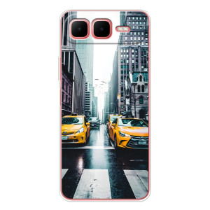 Силиконовый бампер (Работники) на Infinix Smart 10 Plus – Такси