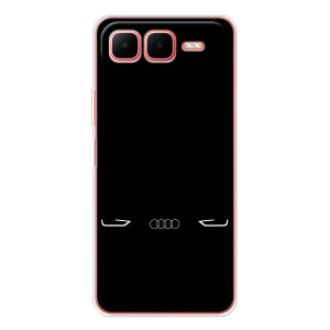 Силиконовый бампер с картинкой машины на Infinix Smart 10 Plus – Силует Audi