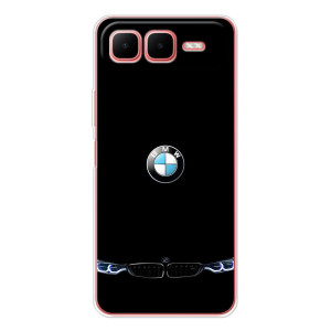 Силиконовый бампер с картинкой машины на Infinix Smart 10 Plus – Черный BMW