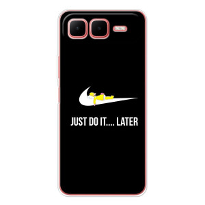 Силиконовый Чехол на Infinix Smart 10 Plus с картинкой Nike – Later