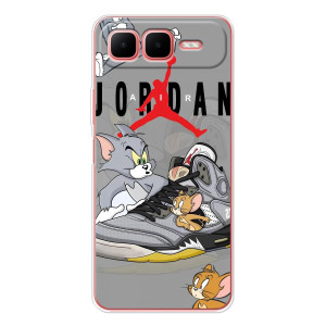 Силиконовый Чехол Nike Air Jordan на Смарт 10 Плюс (Air Jordan)