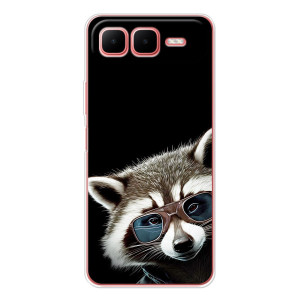 Силіконовий Чохол з Энотами  на Infinix Smart 10 Plus – Стильний Єнот