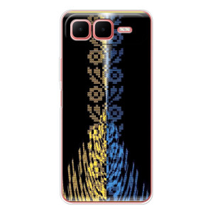 Силіконовый Чохол на Infinix Smart 10 Plus – Патріотична вишиванка
