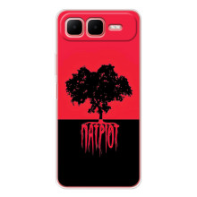 Украинские Чехлы для Infinix Smart 10 Plus с картинкой УПА (AlphaPrint) (Патриот)