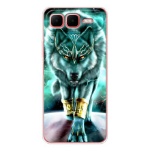 Защитные чехлы для Смарт 10 Плюс (AlphaPrint) (ХИТ продаж) ВОЛК (Яркий волк)