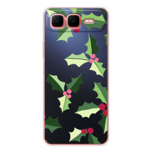 Зимние Чехлы для Смарт 10 Плюс - прозрачный фон (Рождественский фон)