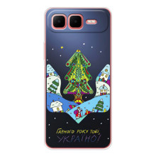 Зимние Чехлы для Смарт 10 Плюс - прозрачный фон