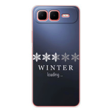 Зимние Чехлы для Смарт 10 Плюс - прозрачный фон (Winter loading)