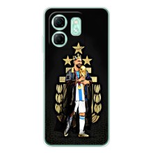 Чехлы для Infinix Smart 10 (Leo чемпион) (AlphaPrint) (Месси Король)