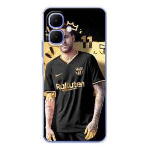 Силиконовый Чехол Infinix Smart 10 – Gold Neymar