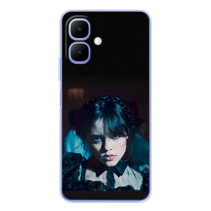 Чехлы с принтом Уэнсдей на Infinix Smart 10 – Танец Уэнсдей