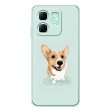 Чехлы с собаками для Infinix Smart 10 (VPrint) (Корги)