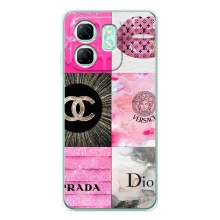 Чохол (Dior, Prada, YSL, Chanel) для Infinix Smart 10 (Модніца)