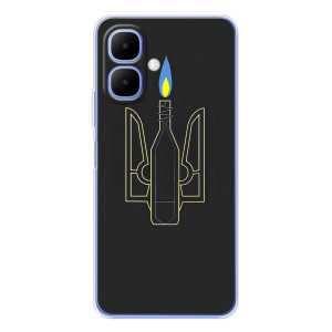 Чохол з картинкою (Патріотичний ГЕРБ) на Infinix Smart 10 (Герб - Молотова)