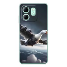 Чехол с мемом Тралалело тралала на Infinix Smart 10 (Бомбардини гусини)