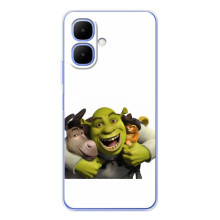 Друкований чохол з принтом Шрек для Infinix Smart 10