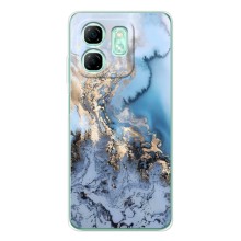 Мраморный чехол на Infinix Smart 10 (VPrint) (Нежный мрамор)
