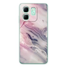 Мраморный чехол на Infinix Smart 10 (VPrint) (Пурпурный Мрамор)
