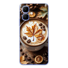 Чохол з унікальним дизайном 'Осінь з кавою' для Infinix Smart 10 – Пряна кава