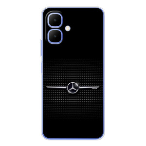 Силиконовый бампер с картинкой машины на Infinix Smart 10 (Mercedes)